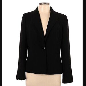 Jones Wear Essentials Blazer Black One Button